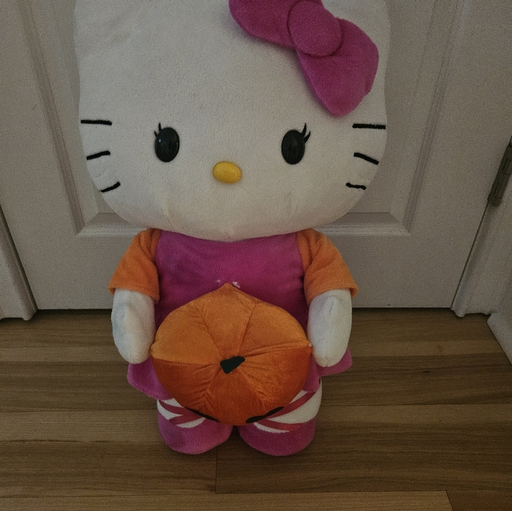 Hello Kitty Halloween Greeter Ballerina, 2013, VHTF Pumpkin Pink